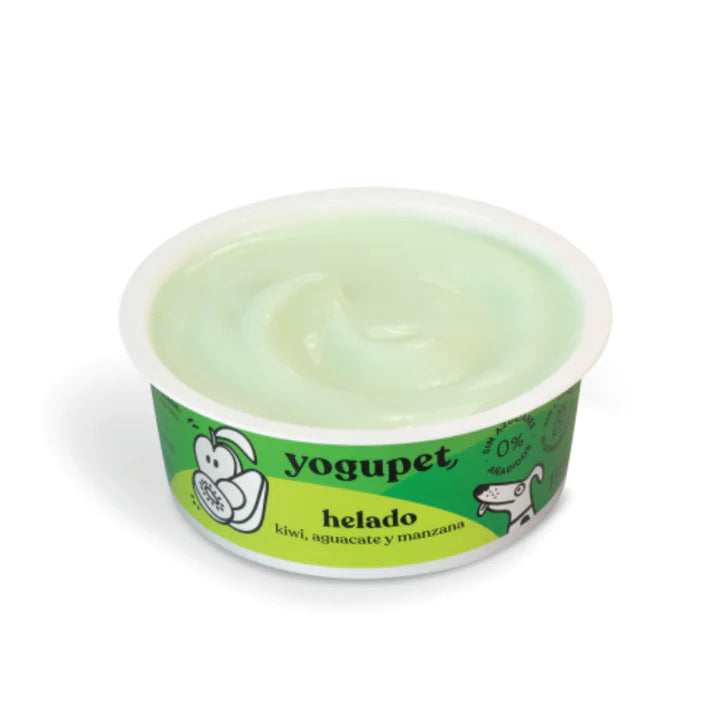 Yogupet - Helado de kiwi, aguacate y manzana