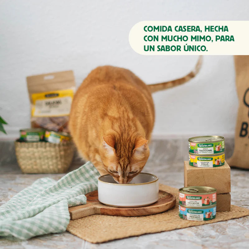 Wild Balance - Lata de Pollo con verduras para gatos