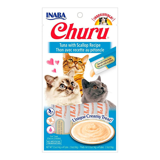 Churu Atún con Vieira para gatos