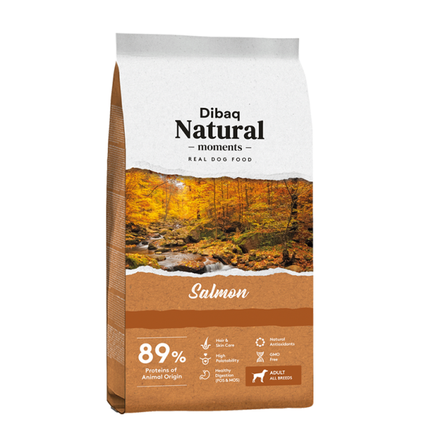 Dibaq Natural Moments - Salmón (Pienso para perros)