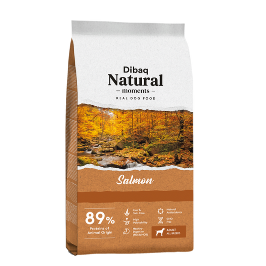 Dibaq Natural Moments - Salmón (Pienso para perros)