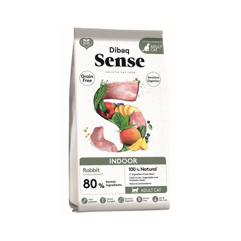 Dibaq Sense Grain Free - Indoor (Pienso para gatos)