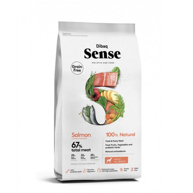 Dibaq Sense Grain Free - Salmón (Pienso para perros)